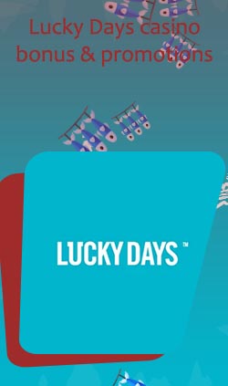 Lucky days casino bonus