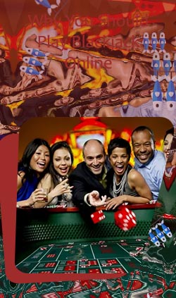 People playing blackjack