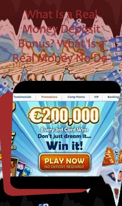 Win real money no deposit